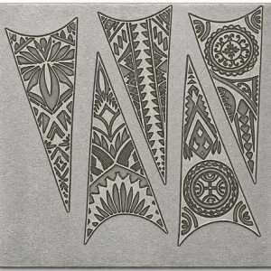 Tribal Triangles (5) Rolling Mill Plate