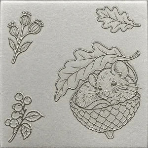 Acorn Cottage Mouse Rolling Mill Plate