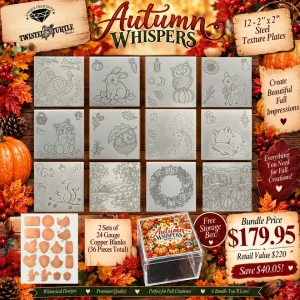 2026 Autumn Whispers Rolling Mill Plate Bundle Box