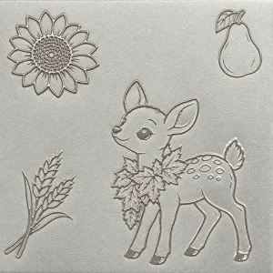 Fawn's Golden Harvest Rolling Mill Plate