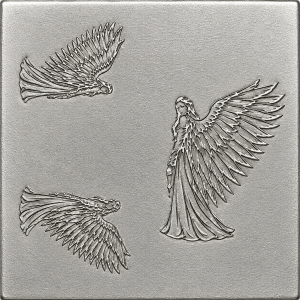 Ethereal Angel Steel Texture Plate